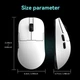 Миша Ajazz AJ159P MC бездротова ігрова PAW3311 із зарядною док станцією - Чорний - зображення 8