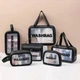 Водонепроницаемая розовая косметичка Washbag, органайзер для косметики 30*10*21 см - изображение 7
