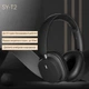 Безпроводные наушники HeadPhone SY-T2 (Чёрные) - изображение 4