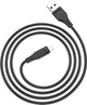 Кабель Acefast C3-02 USB to iP 2.4A, 1.2 м, TPE, TPE connectors, Black (AFC3-02B) - изображение 2