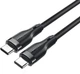 Кабель Acefast C8-03 USB-C to USB-C charging data cable Black (6974316282716) - изображение 2