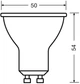 Светодиодная лампа OSRAM LED PAR1635 2.8W 230Lm 2700K GU10 (4058075198944) - изображение 3