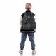 Рюкзак шкільний напівкаркасний GoPack Education Skate GO25-165M-8 38x28x13 сірий - зображення 10