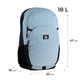 Рюкзак GoPack Education Teens GO25-185L-4 47x30x18 блакитний - зображення 2