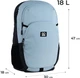 Рюкзак GoPack Education Teens 47x30x18 см 18 л Блакитний (GO25-185L-4) - зображення 2
