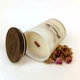 Ароматична кокосова свічка з дерев'яним ґнотом SENTIMELT Green Tea 200 г (SM010GTE) - зображення 3