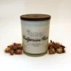 Ароматична кокосова свічка з дерев'яним ґнотом SENTIMELT Bulgarian Rose 200 г (SM010BUR) - зображення 1