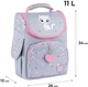 Рюкзак шкільний каркасний GoPack Education Kitten Princess 34x26x13 см 11 л Сірий (GO25-5001S-3) - зображення 2