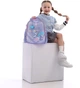 Рюкзак школьный полукаркасный GoPack Education Cute Pony 34.5x26x12.5 см 12 л Фиолетовый (GO25-165S-1) - изображение 17