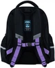 Рюкзак шкільний напівкаркасний GoPack Education Meowjestical 38x28x13 см 15 л Чорний (GO25-165M-2) - зображення 6