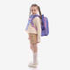 Рюкзак шкільний напівкаркасний GoPack Education Glowing 38x28x13 см 15 л Фіолетовий (GO25-165M-4) - зображення 17
