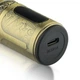 Аккумуляторный триммер для стрижки волос и бороды с USB и LED-дисплеем RAF R-433 Pro Золотистый + Масло - изображение 5