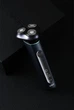 Аккумуляторная электробритва для влажного и сухого бритья с USB, IPX7 и LED_дисплеем VGR V-310 Pro Черный + Щетка для очистки - изображение 6