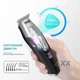 Аккумуляторный триммер для стрижки волос, бороды и усов с USB и LED-дисплеем DSP Pro Черный + Щеточка для чистки - изображение 3