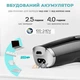 Аккумуляторный триммер для стрижки волос, бороды и усов с USB и LED-дисплеем DSP Pro Черный + Щеточка для чистки - изображение 4