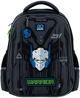 Рюкзак шкільний напівкаркасний GoPack Education Warrior 38x28x13 см 15 л Сірий (GO25-165M-6) - зображення 3