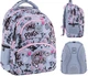 Рюкзак шкільний GoPack Education Awesome 39x29.5x12 см 17 л Сірий (GO25-175M-3) - зображення 1