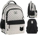 Рюкзак шкільний GoPack Education Cat Style 41x29x17 см 15 л Бежевий (GO25-182M-1) - зображення 1