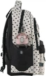 Рюкзак шкільний GoPack Education Cat Style 41x29x17 см 15 л Бежевий (GO25-182M-1) - зображення 5