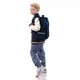 Рюкзак школьный полукаркасный GoPack Education Level Up 38x28x13 см 15 л Синий (GO25-165M-7) - изображение 18