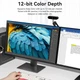 Кабель цифровий Vention mini DisplayPort - DisplayPort v1.4 2m Black, 8K 60 Hz, 4K 144Hz, 2K 165Hz, 1080P 240Hz (HCFLH) - изображение 5