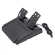 Ігрове кермо з педалями та коробкою передач USB для ПК ноутбука PS2 PS3 PC Vibration Steering Wheel - зображення 4