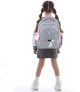 Рюкзак шкільний GoPack Education Meowtiful 37x28.5x16 см 15 л Сірий (GO25-2606S-1) - зображення 17