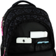 Рюкзак шкільний GoPack Teens 44x32x18 см 19 л Чорний (GO25-162L-2) - зображення 10
