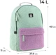 Рюкзак GoPack Education Teens 40x27.5x11 см 14 л Мятный с фиолетовым (GO25-147M-2) - изображение 2