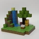Дитячий магнітний конструктор кубики Minecraft, 128 деталей - зображення 5