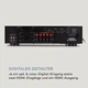 Усилитель звука Auna AMP-H260 5.1 Черный Б/У - изображение 5
