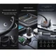 Сетевое зарядное устройство Usams GaN 65W ACC 3-port Fast Charger With Type-C Cable (CC266) Black - изображение 6