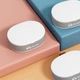 Таблетница - контейнер для лекарств с 6 отделениями Pill Box футляр - органайзер для витаминов и бадов, 9.7х7.8х3.3 см, серый (100822976) - изображение 3