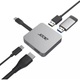 Hub USB Acer 4 in 1 HDMI  2xUSB3.2 USB-C Grey (HP.DSCAB.014) - obraz 3