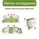 Ванночка дитяча складна з подушкою в комплектізелений колір - зображення 2