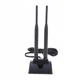 Двухдиапазона всенаправленная антенна Omni 2.4GHz/5Ghz 6dBi mimo - изображение 1