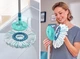Насадка для швабри Leifheit Twist Mop microduo 30 см (52104) (4006501521040) - зображення 2