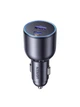 Автомобільний зарядний пристрій UGREEN EC701 USB-C PD/USB-A 63W Fast Charger Gray (35023) - зображення 2