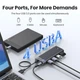 USB-хаб UGREEN CM653 USB to 4xUSB 3.2 Gen1 5Gbps Black (15548) - изображение 4