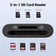 Кардрідер UGREEN CM265 USB-C 3.1 Card Reader for TF/SD Black (35622) - зображення 6