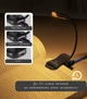 Лампа аккумуляторная Glocusent A11 10 LED Гибкая с прищепкой для чтения книг Mini clip-on book light Черный (2120630) - изображение 2