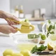 Пресс для цитрусовых, портативная ручная соковыжималка. Горчичный , (H5-03335.mustard) - изображение 4