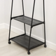 Вішалка - стійка для одягу до 20 кг, (160х55х42 см) / На колесиках The New Coat Rack (L) - зображення 5