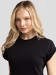 Koszulka damska bawełniana Big Star Adela 906 L Czarna (5900714844622) - obraz 4