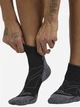 Носки мужские треккинговые высокие Jack Wolfskin Vojo Light Sock Low C A63867_6000 44-46 Черные (4064886443791) - изображение 5