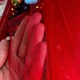 Бант декоративний 65х200 см великий фатиновий святковий синій - зображення 8