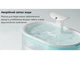 Фонтан-поїлка для котів і собак Petrust TK-WF002 2.1L з фільтром, Білий/Блакитний (041-WHITE) - зображення 9