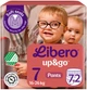 Подгузники-трусики Libero Up&Go 7 16-26 кг 72 шт бокс (7322542271728) - изображение 1