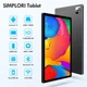 Планшет 10.1" SIMPLORI M107 6+6/128Gb 4G 2-SIM 8 ядер Android 13 6000 mAh Чорний - зображення 3