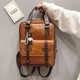 Рюкзак сумка женский стильный винтажный рыжий Diehe (AV239) - изображение 9